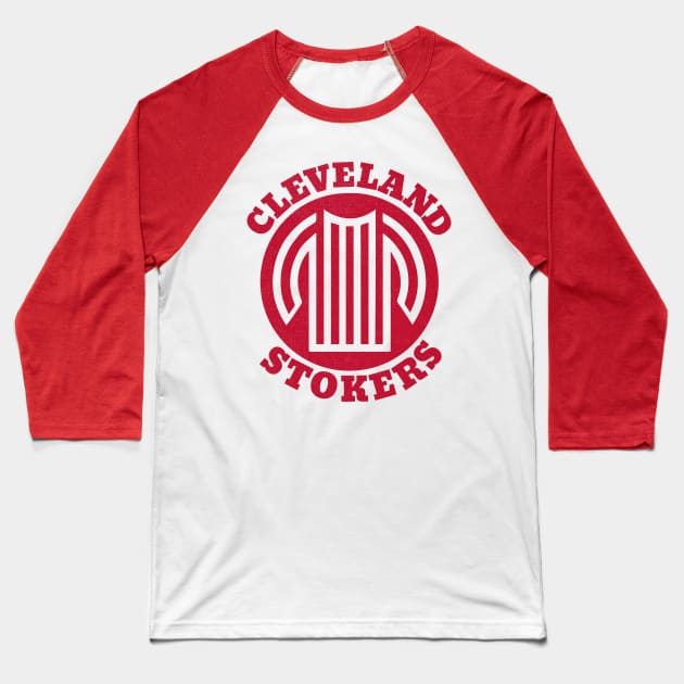 DEFUNCT - Cleveland Stokers Soccer Baseball T-Shirt by LocalZonly